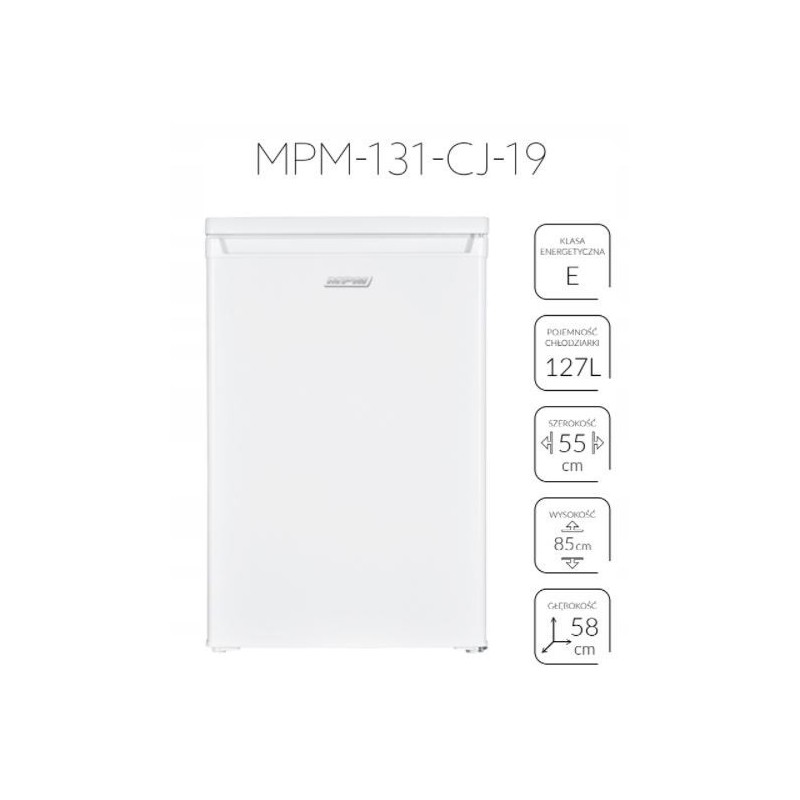 Chłodziarka MPM-131-CJ-19 (WYPRZEDAŻ)