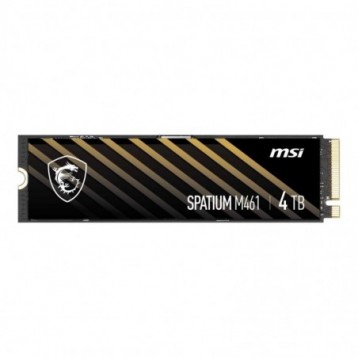 Dysk SSD MSI SPATIUM M461 4TB PCIe 4.0 NVMe M.2 2280 (5000/4200 MB/s) 3D NAND Dysk SSD MSI SPATIUM M461 4TB PCIe 4.0 NVMe M.2 2280 (5000/4200 MB/s) 3D NAND
