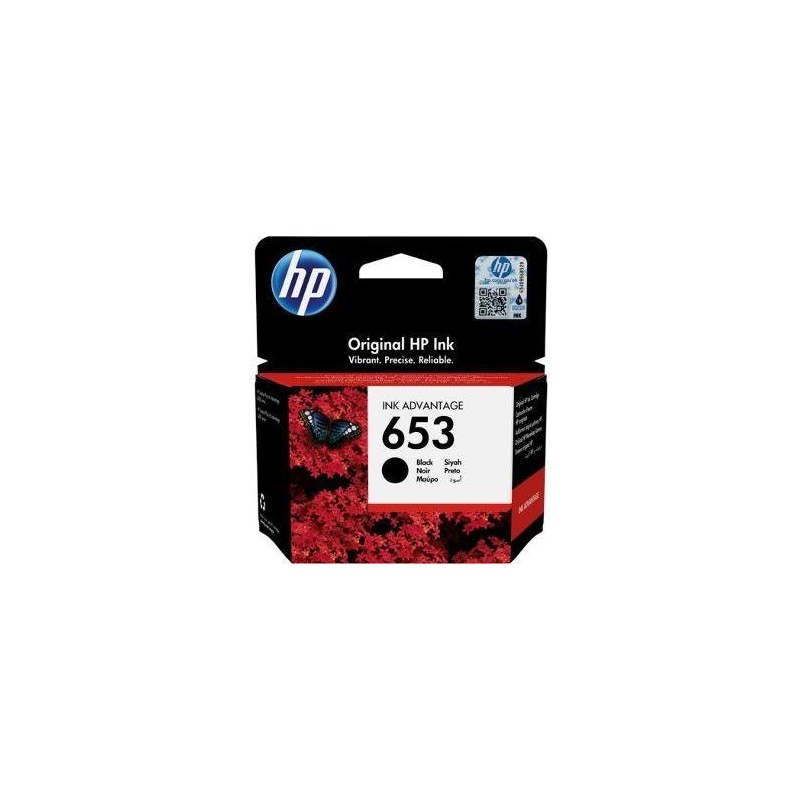 Tusz HP 653 Black (3YM75AE)