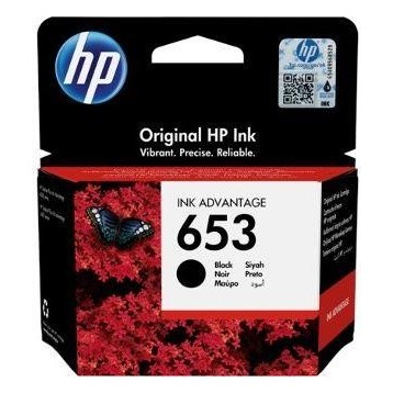Tusz HP 653 Black (3YM75AE)