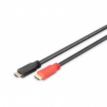 Kabel DIGITUS HDMI HighSpeed ze wzmacniaczem 1080p60Hz FHD Typ HDMI A/A M/M czarny 15m Kabel DIGITUS HDMI HighSpeed ze wzmacniaczem 1080p60Hz FHD Typ HDMI A/A M/M czarny 15m