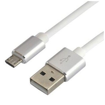 Kabel micro USB everActive CBS-1MW 1m biały