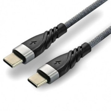 Kabel USB-C everActive CBB-2PD3 2m Power Delivery 3A 60W z obsługą szybkiego ładowania Kabel USB-C everActive CBB-2PD3 2m Power Delivery 3A 60W z obsługą szybkiego ładowania