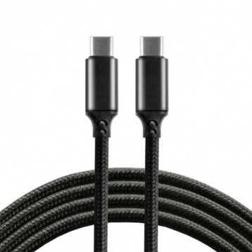 Kabel USB-C PD everActive CBB-1PD5 1m Power Delivery 5A z obsługą szybkiego ładowania 100W czarny Kabel USB-C PD everActive CBB-1PD5 1m Power Delivery 5A z obsługą szybkiego ładowania 100W czarny