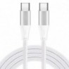 Kabel iBOX IKUTC1W USB-C 60W 1m White
