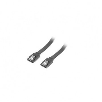 Kabel SATA Lanberg DATA III (6Gb/s) F/F 0,5m metalowe zatrzaski czarny Kabel SATA Lanberg DATA III (6Gb/s) F/F 0,5m metalowe zatrzaski czarny