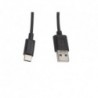 Kabel USB 2.0 Lanberg Type-C(M) - AM 1m czarny