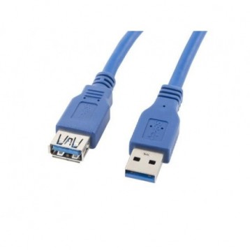 Przedłużacz USB 3.0 Lanberg AM-AF 3m niebieski Przedłużacz USB 3.0 Lanberg AM-AF 3m niebieski