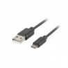 Kabel USB 2.0 Lanberg micro BM-AM 3,0m QC 3.0 czarny