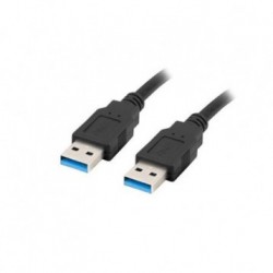 Kabel USB 3.0 Lanberg AM-AM 1,8m czarny