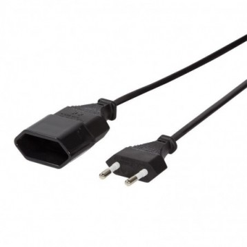 Przedłużacz kabla zasilającego LogiLink CP124 Euro CEE 7/16 czarny 3m Przedłużacz kabla zasilającego LogiLink CP124 Euro CEE 7/16 czarny 3m