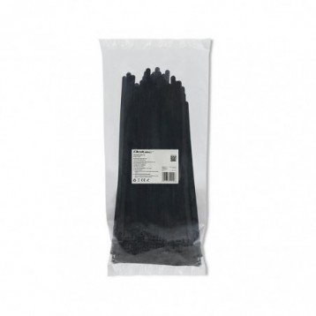 Opaski zaciskowe Qoltec wielorazowe/trytytki | 7.2*250mm | Nylon UV | Czarne Opaski zaciskowe Qoltec wielorazowe/trytytki | 7.2*250mm | Nylon UV | Czarne