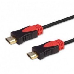 Kabel HDMI v2.0 Savio CL-140 7,5m, OFC, 4K, czarny, złote końcówki