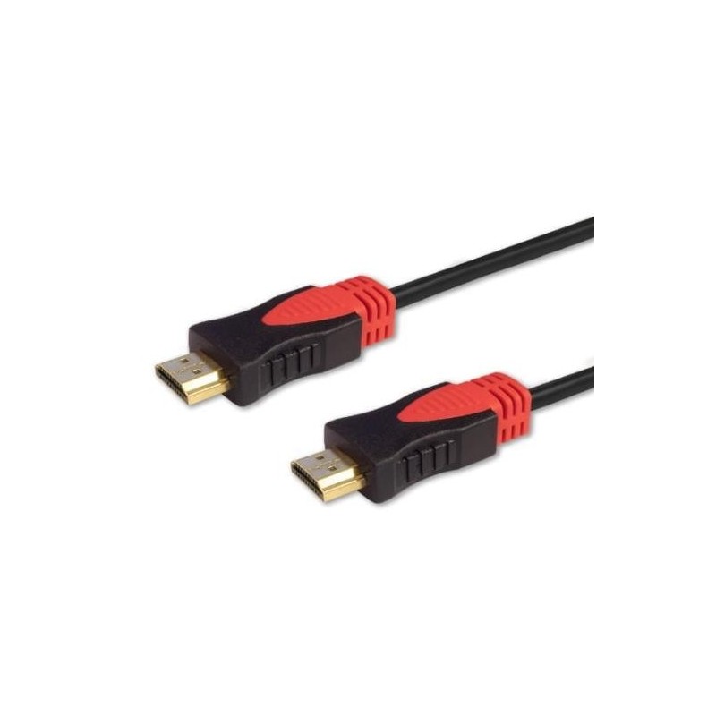 Kabel HDMI v2.0 Savio CL-140 7,5m, OFC, 4K, czarny, złote końcówki