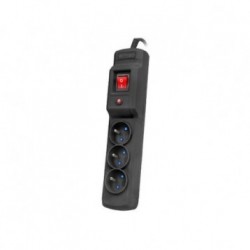 Listwa zasilająca Armac Multi M3 3m 3x PL czarny
