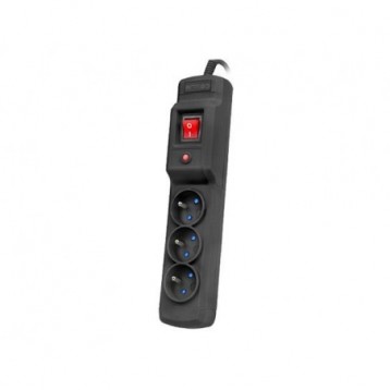 Listwa zasilająca Armac Multi M3 3m 3x PL czarny