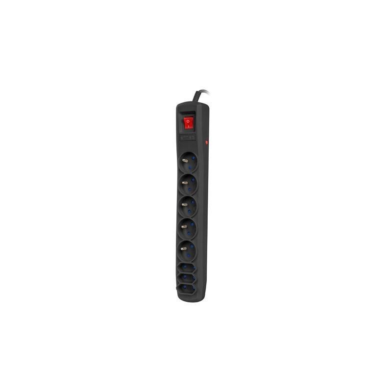 Listwa zasilająca Armac ARC8 3m 5x 230V PL 3x Europlug czarna