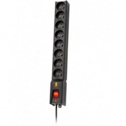Listwa zasilająca Lestar LX 810 3m czarna