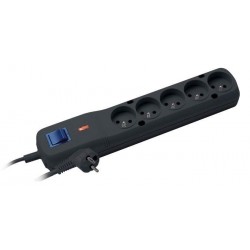 Listwa zasilająca Lestar LF-530WA 5+ 5m czarna
