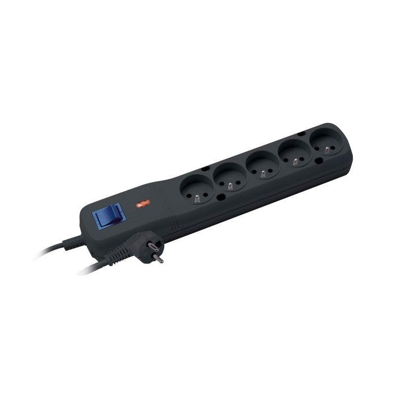 Listwa zasilająca Lestar LF-530WA 5+ 5m czarna
