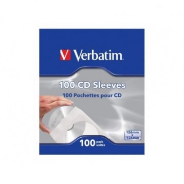Koperty papierowe na CD DVD Verbatim z okienkiem 100 sztuk Koperty papierowe na CD DVD Verbatim z okienkiem 100 sztuk
