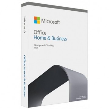 Oprogramowanie Microsoft Office Home and Business 2021 English P8 EuroZone 1 License Medialess Oprogramowanie Microsoft Office Home and Business 2021 English P8 EuroZone 1 License Medialess