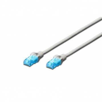 Patchcord DIGITUS UTP kat. 5e 2m PVC szary Patchcord DIGITUS UTP kat. 5e 2m PVC szary