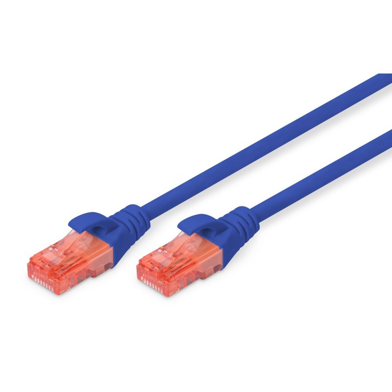 Patchcord DIGITUS UTP kat. 6 2m PVC niebieski