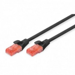 Patchcord DIGITUS UTP kat. 6 5m PVC czarny