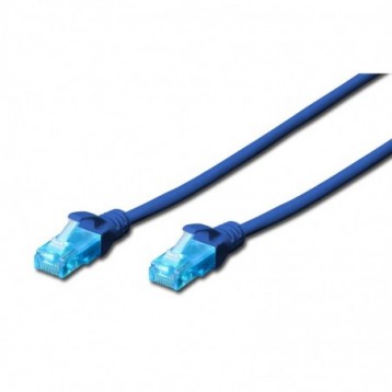 Patchcord DIGITUS UTP kat. 5e 15m PVC niebieski Patchcord DIGITUS UTP kat. 5e 15m PVC niebieski
