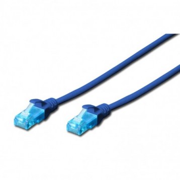 Patchcord DIGITUS UTP kat. 5e 30m PVC niebieski Patchcord DIGITUS UTP kat. 5e 30m PVC niebieski