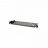 Półka do szafy 19" EFB-Elektronik 250mm, 1U, perforowana, czarna