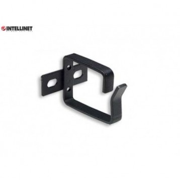 Organizer Kabli Intellient Rack 19" pojedynczy uchwyt, czarny Organizer Kabli Intellient Rack 19" pojedynczy uchwyt, czarny