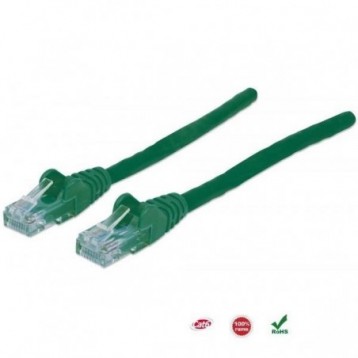 PatchCord 100% miedź Intellinet Cat.6 UTP, 1,5m, zielony PatchCord 100% miedź Intellinet Cat.6 UTP, 1,5m, zielony