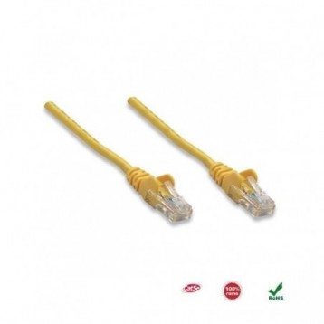 PatchCord 100% miedź Intellinet Cat.5e UTP, 1m, żółty PatchCord 100% miedź Intellinet Cat.5e UTP, 1m, żółty
