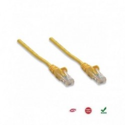 PatchCord 100% miedź Intellinet Cat.5e UTP, 2m, żółty