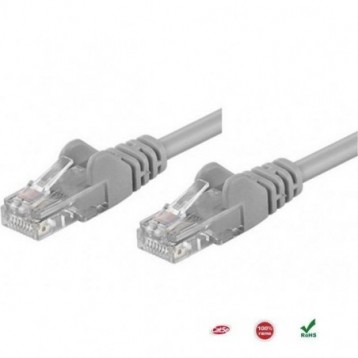 PatchCord 100% miedź Intellinet Cat.5e UTP, 3m, szary PatchCord 100% miedź Intellinet Cat.5e UTP, 3m, szary