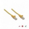 PatchCord 100% miedź Intellinet Cat.5e UTP, 3m, żółty