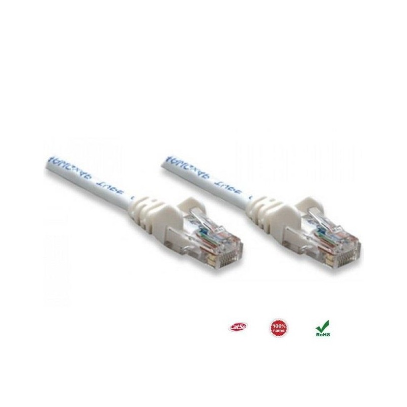 PatchCord 100% miedź Intellinet Cat.5e UTP, 2m, biały