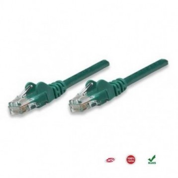 PatchCord 100% miedź Intellinet Cat.5e UTP, 3m, zielony PatchCord 100% miedź Intellinet Cat.5e UTP, 3m, zielony