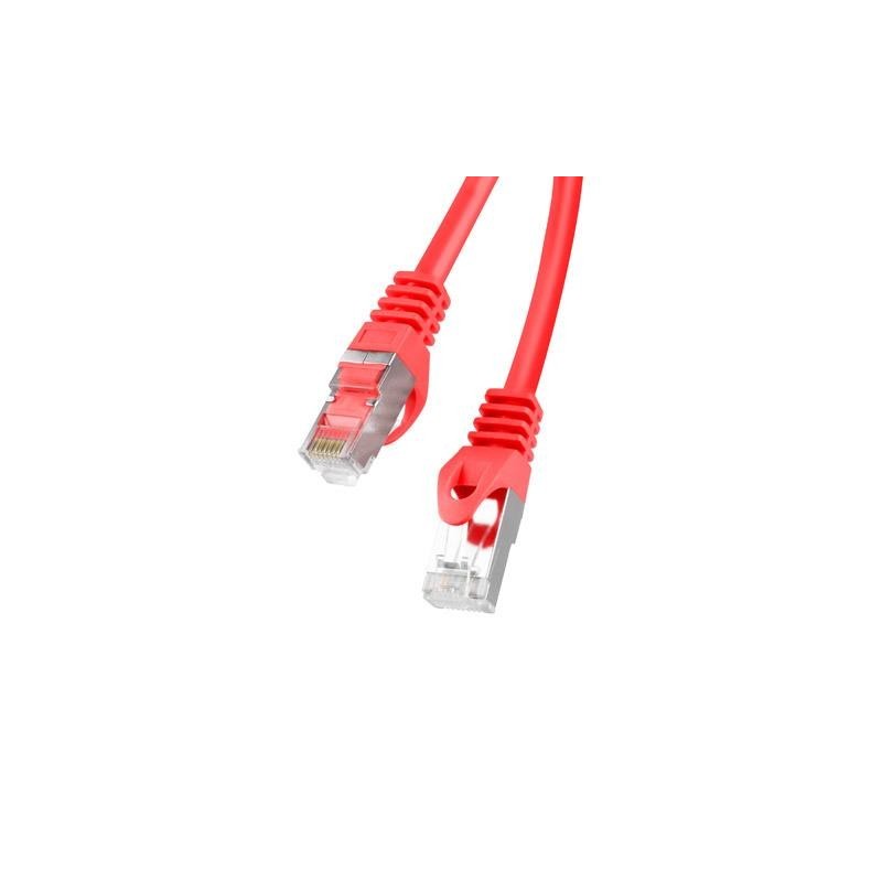 Patchcord Lanberg FTP kat.6 1m czerwony