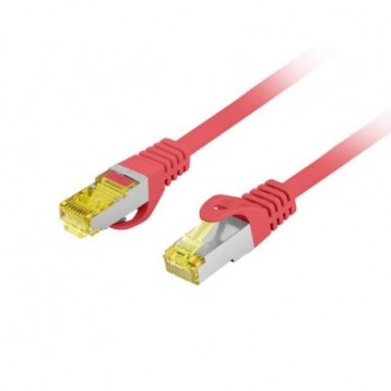 Patchcord Lanberg FTP kat.6A 1m LSZH CU fluke passed czerwony Patchcord Lanberg FTP kat.6A 1m LSZH CU fluke passed czerwony