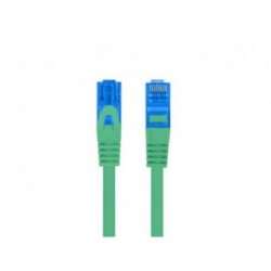 Patchcord Lanberg S/FTP kat.6A 1m LSZH CCA fluke passed zielony