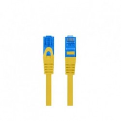 Patchcord Lanberg S/FTP kat.6A 1m LSZH CCA fluke passed żółty