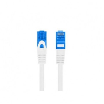 Patchcord Lanberg S/FTP kat.6A 1m LSZH CCA fluke passed biały