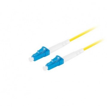 Patchcord światłowodowy Lanberg SM LC/UPC-LC/UPC SIMPLEX 3.0mm LSZH G657A1 1m żółty Patchcord światłowodowy Lanberg SM LC/UPC-LC/UPC SIMPLEX 3.0mm LSZH G657A1 1m żółty