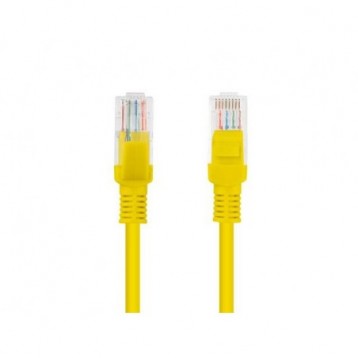 Patchcord Lanberg UTP kat.5e 15m żółty Patchcord Lanberg UTP kat.5e 15m żółty