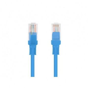 Patchcord Lanberg UTP kat.5e 1m niebieski Patchcord Lanberg UTP kat.5e 1m niebieski