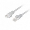 Patchcord Lanberg UTP kat.6 5m LSZH CU fluke passed szary