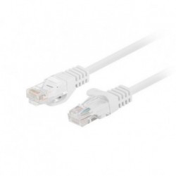 Patchcord Lanberg UTP kat.5e 0,5m biały 10-Pack